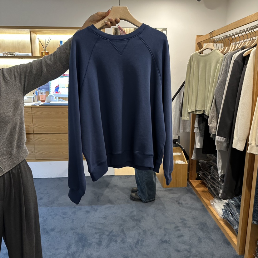ROUNDER韓國代購㊣女裝新品休閑真品25秋冬人氣職業熱賣衛衣ROUNDER衛衣圖色2