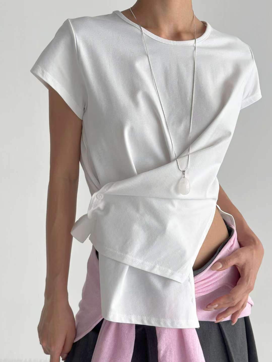 ALICE S CLOSET韓國代購㊣女士新款熱賣25秋冬人氣真品T恤ALICE S CLOSETT恤