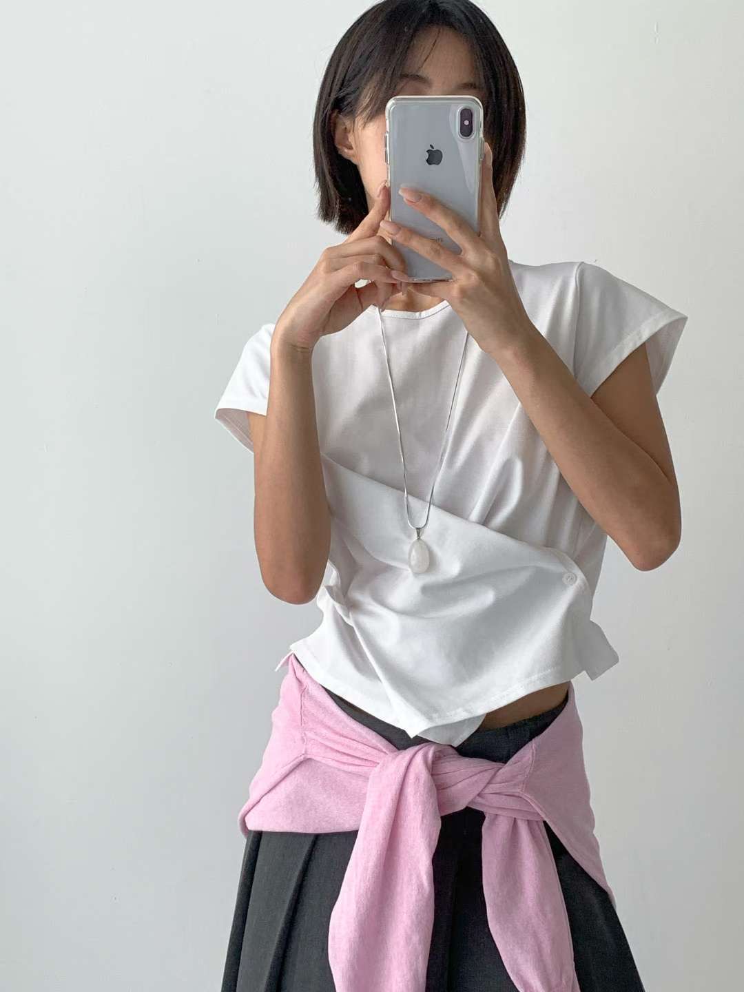 ALICE S CLOSET韓國代購㊣女士新款熱賣25秋冬人氣真品T恤ALICE S CLOSETT恤圖色1