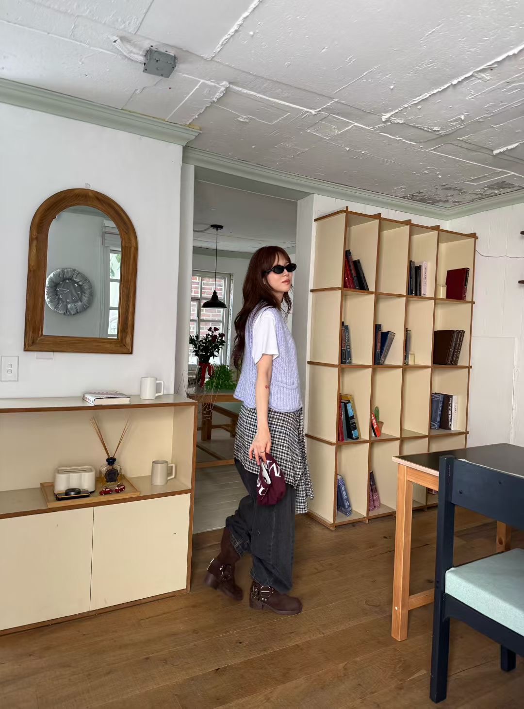 STANDING韓國代購㊣女士新款熱賣25秋冬推薦真品馬甲不含內搭STANDING馬甲
