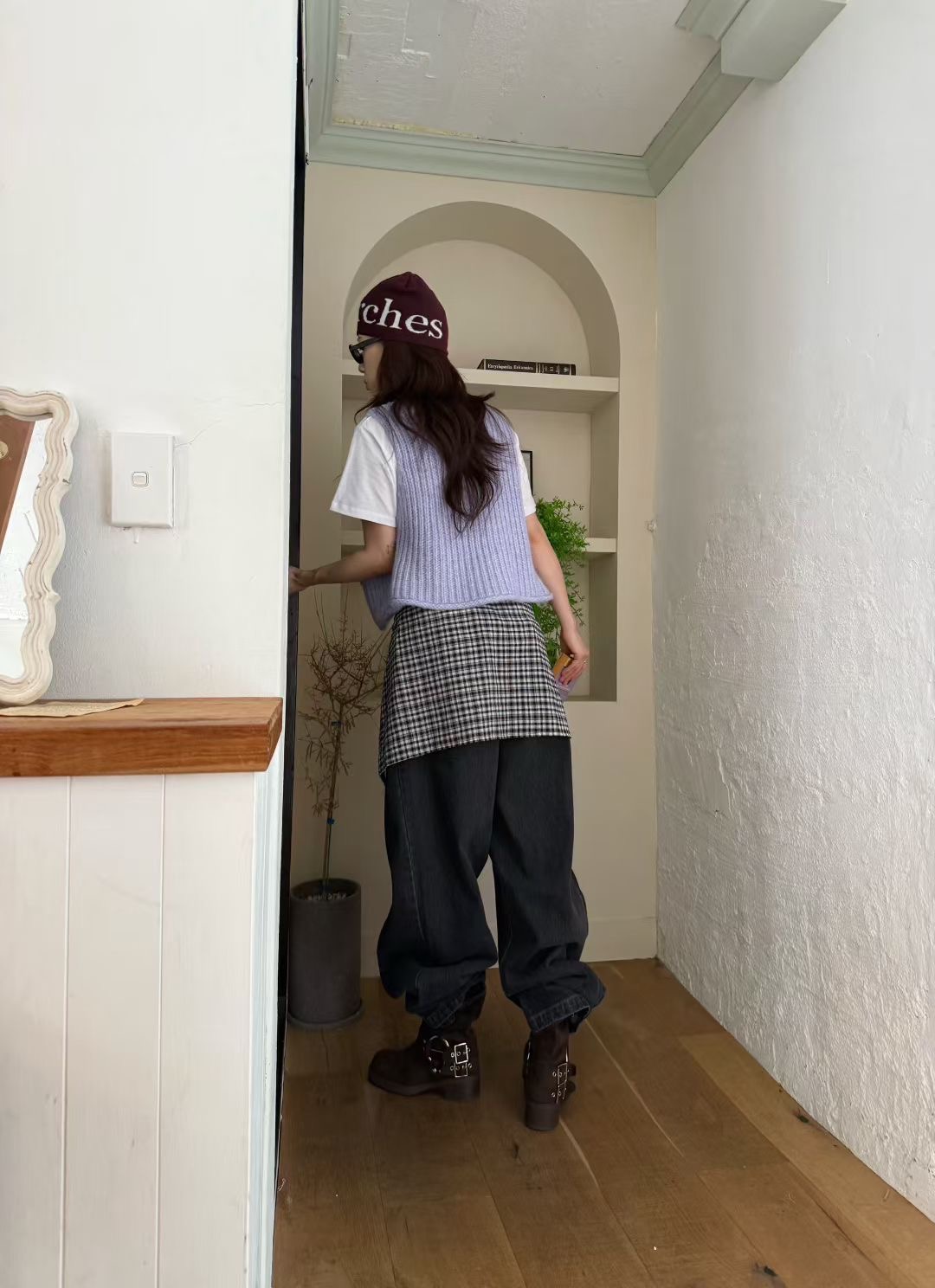 STANDING韓國代購㊣女士新款熱賣25秋冬推薦真品馬甲不含內搭STANDING馬甲