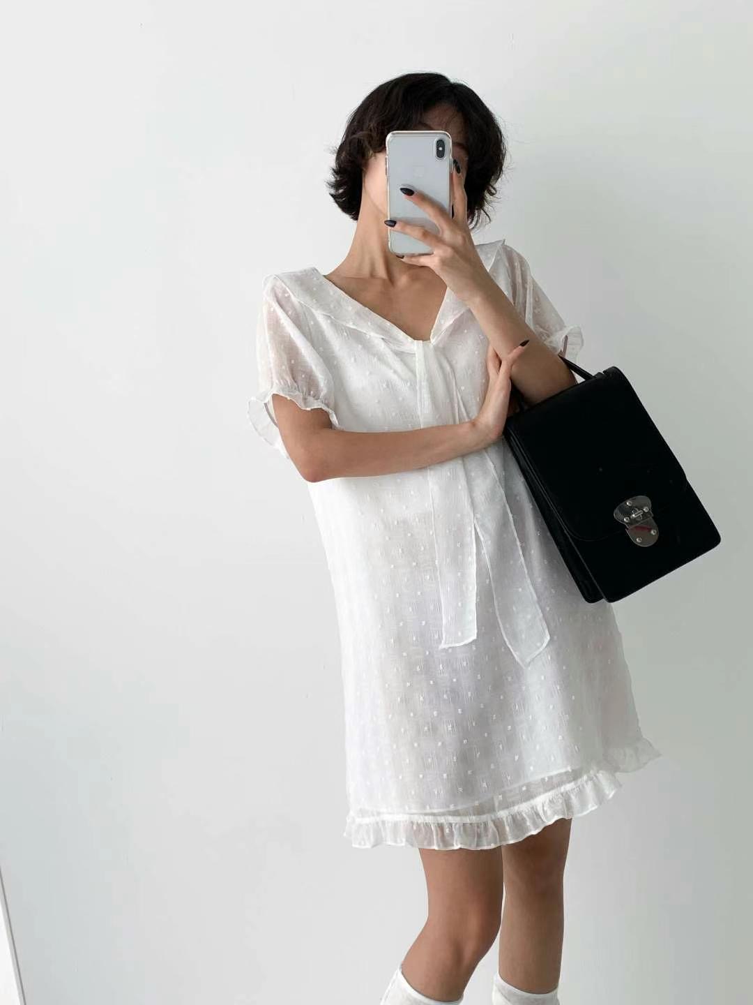 ALICE S CLOSET韓國代購㊣女裝新品25秋冬人氣真品連衣裙ALICE S CLOSET連衣裙
