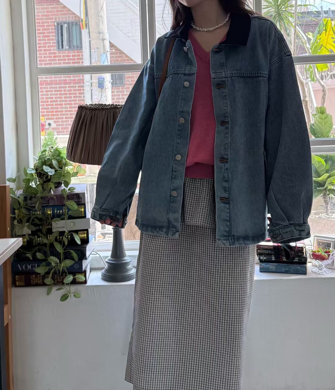 STANDING韓國代購㊣女裝新品熱賣職業時尚真品25秋冬休閑夾克STANDING夾克
