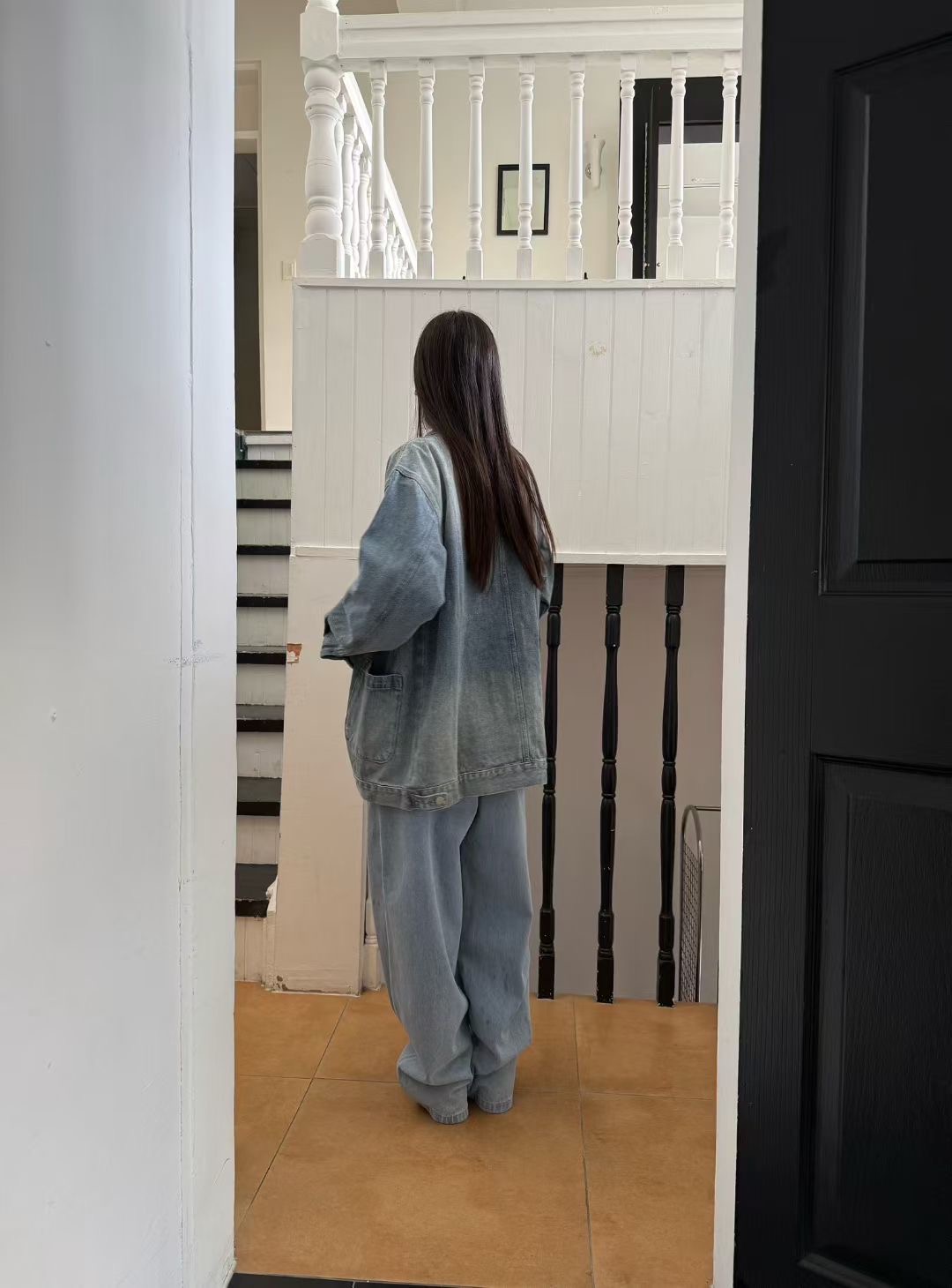 STANDING韓國代購㊣女士新款職業推薦休閑25秋冬夾克不含內搭STANDING夾克
