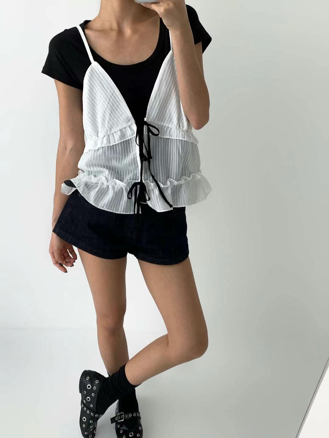 ALICE S CLOSET韓國直郵㊣女裝新款休閑吊帶背心不含內搭ALICE S CLOSET吊帶/背心