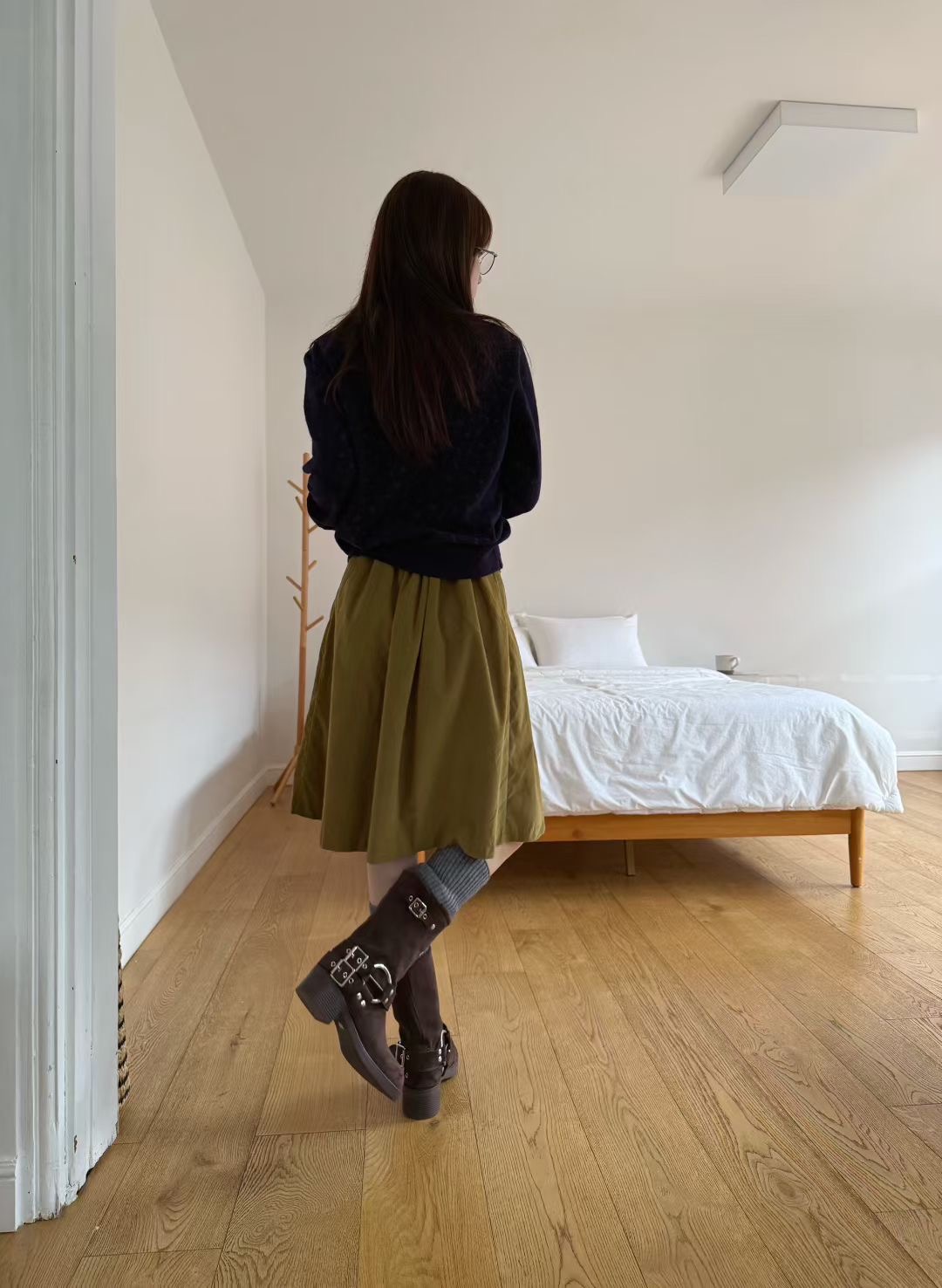 STANDING韓國直郵㊣女士新款推薦職業人氣休閑針織衫不含內搭STANDING針織衫