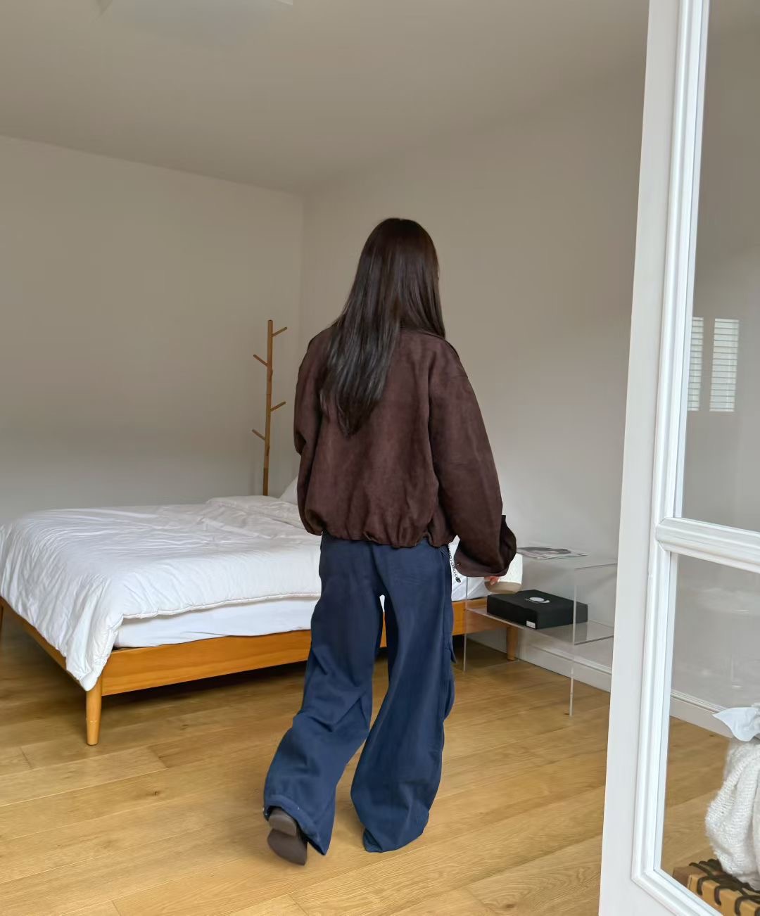 STANDING韓國代購㊣女士新品人氣休閑熱賣職業真品推薦夾克STANDING夾克