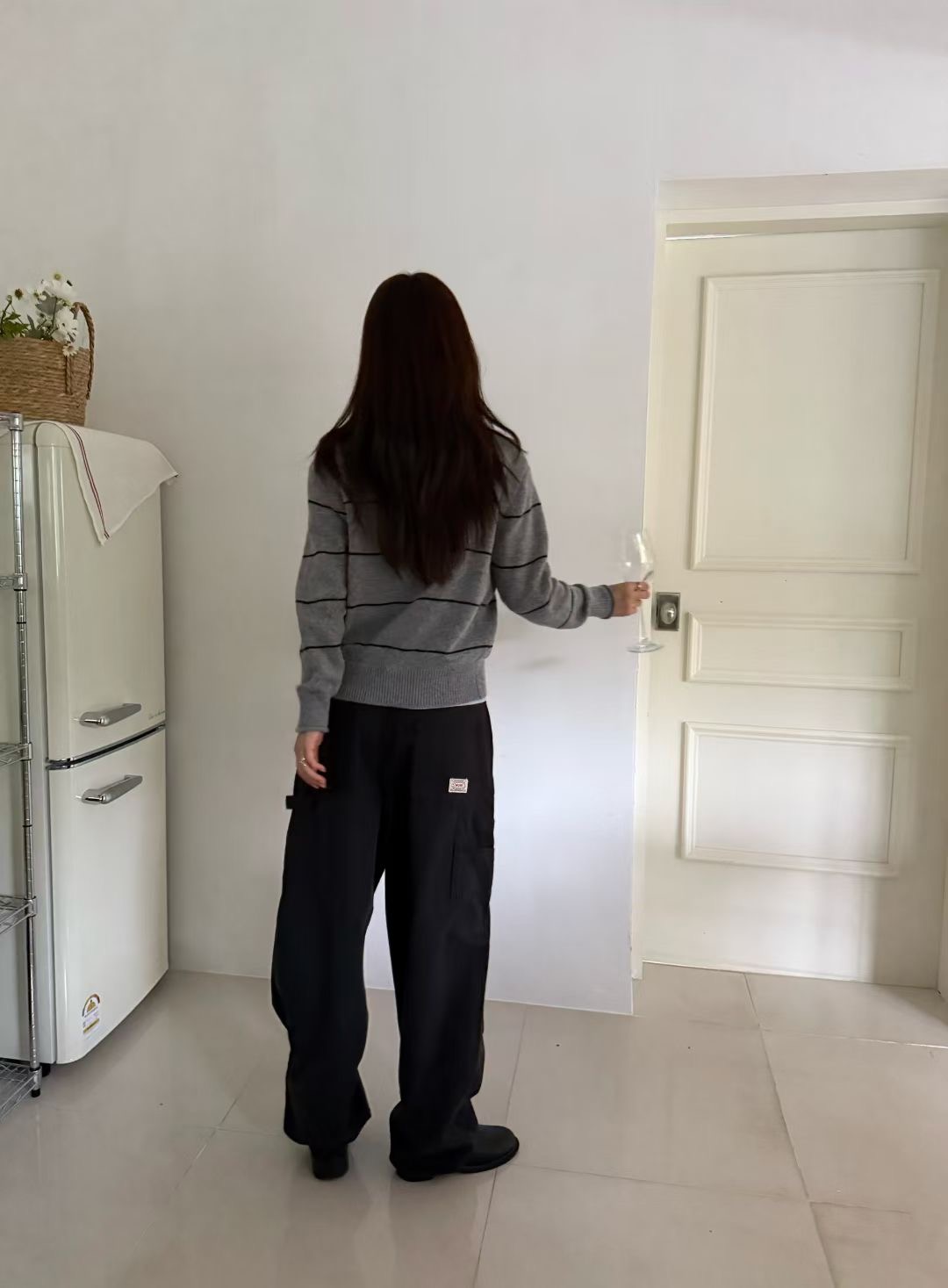 STANDING韓國直郵㊣女裝新品休閑職業人氣真品推薦熱賣針織衫STANDING針織衫
