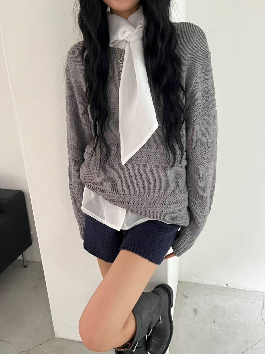 REGULAR韓國直郵㊣女裝新品人氣時尚推薦休閑25秋冬真品針織衫REGULAR針織衫圖色2