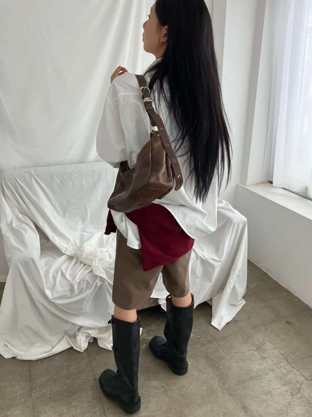 REGULAR東大門㊣直郵女裝新款推薦人氣熱賣25秋冬襯衫蕾絲衫REGULAR襯衫/蕾絲衫