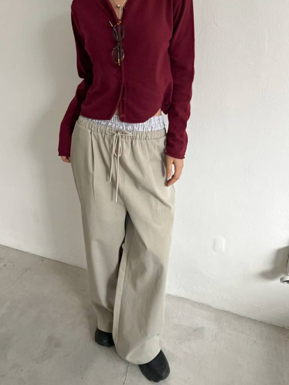 REGULAR韓國代購㊣女士新品人氣時尚25秋冬職業推薦休閑休閑褲REGULAR休閑褲圖色2