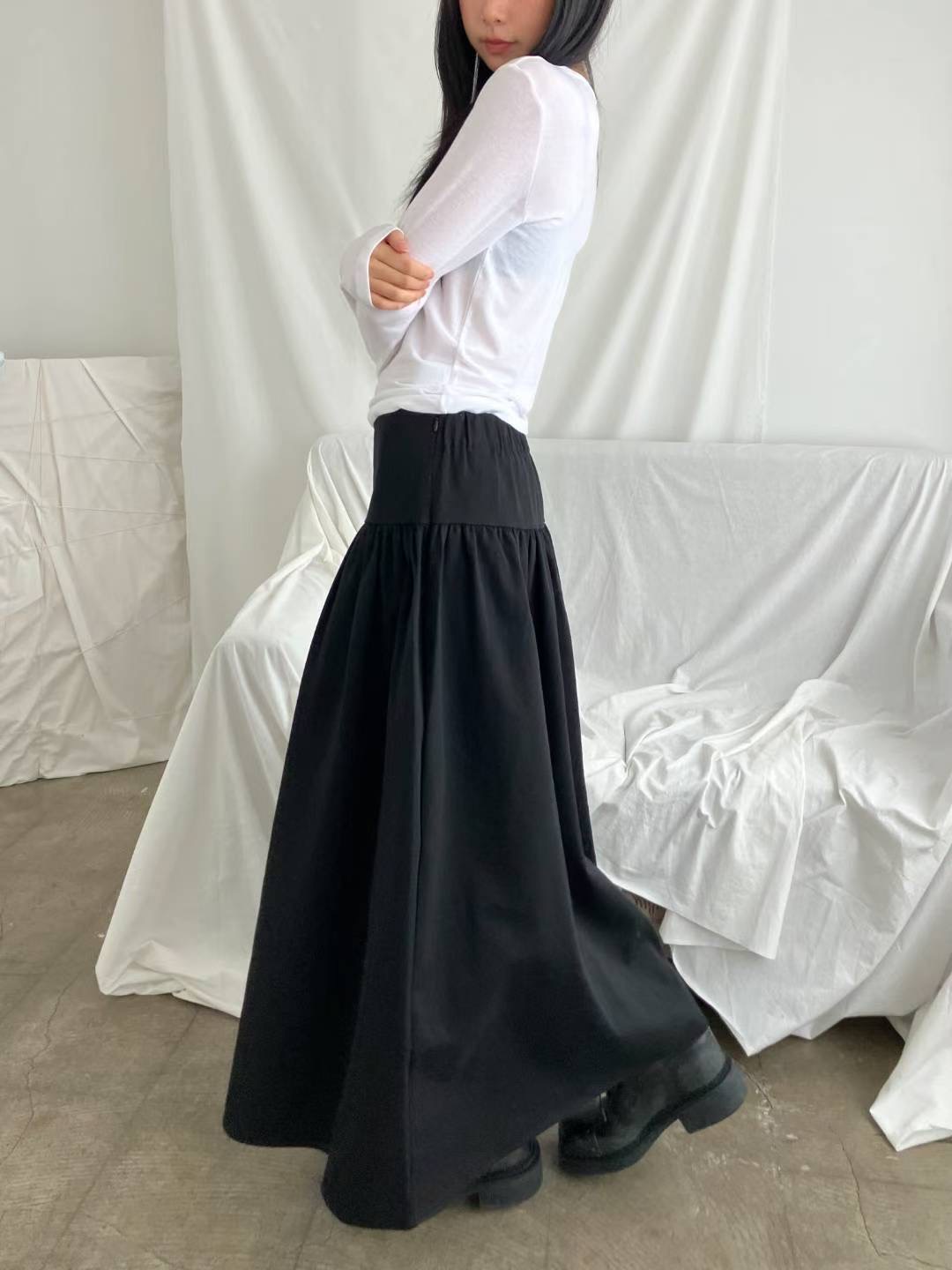 REGULAR韓國直郵㊣女裝新款人氣職業熱賣真品25秋冬長裙不含腰帶REGULAR長裙