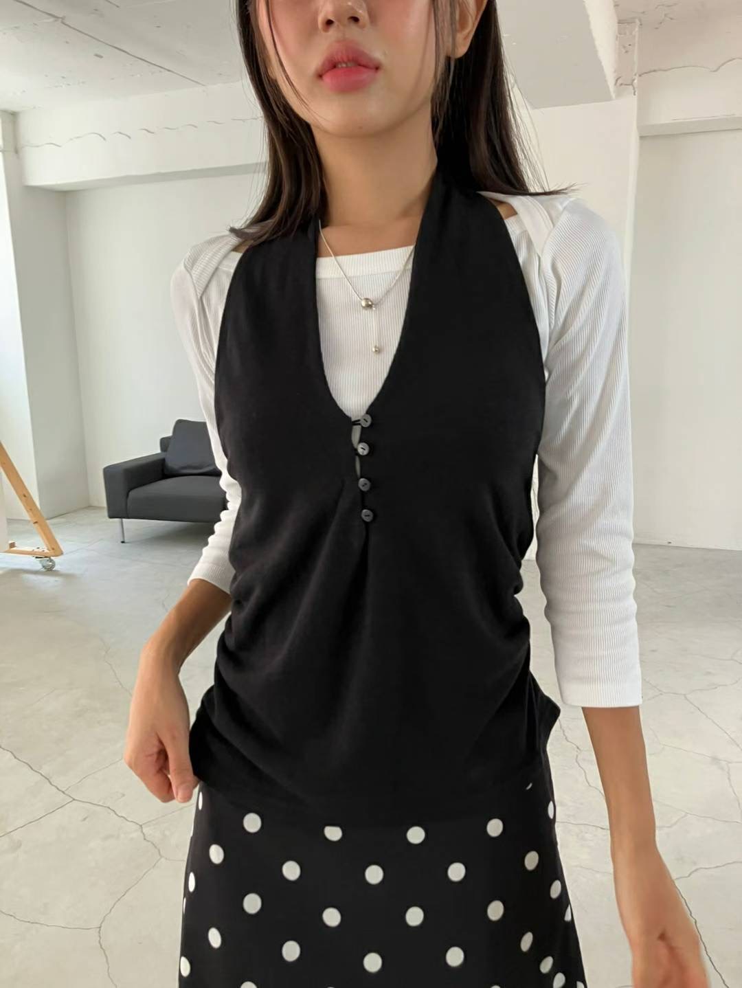 REGULAR東大門㊣直郵女士新品人氣25秋冬真品吊帶背心不含內搭REGULAR吊帶/背心圖色1