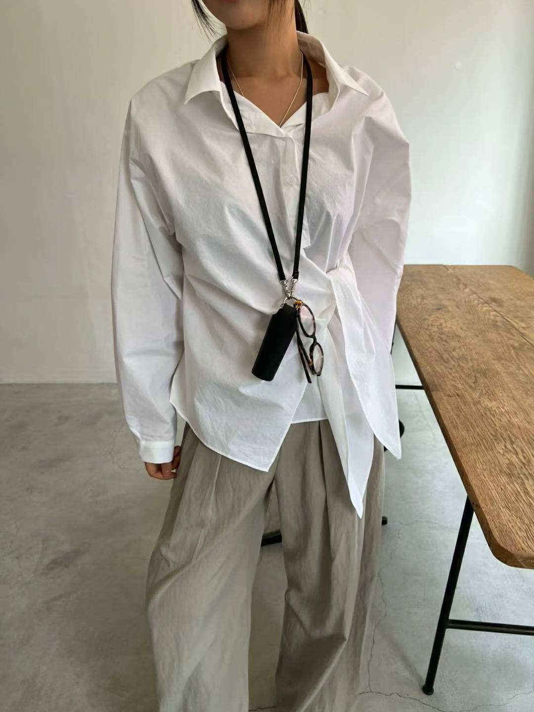 REGULAR東大門㊣直郵女士新款時尚熱賣職業人氣休閑襯衫蕾絲衫REGULAR襯衫/蕾絲衫圖色2