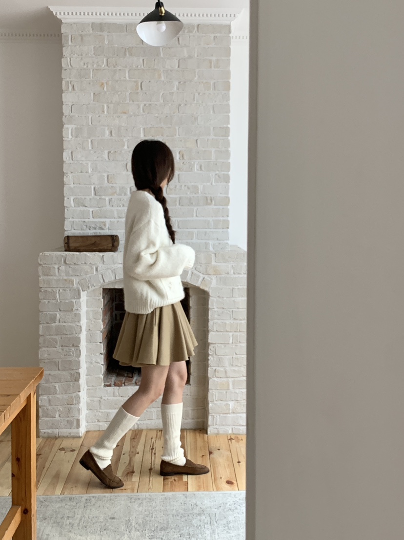 RE:OPENING韓國直郵㊣女士新品時尚25秋冬職業熱賣推薦短裙RE:OPENING短裙