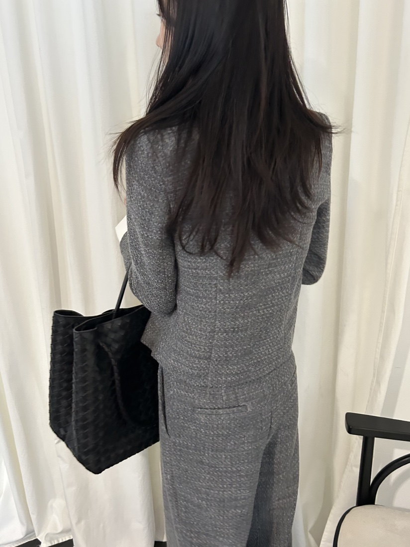 ME MO東大門㊣代購女裝新品熱賣職業時尚25秋冬夾克粗花呢ME MO夾克