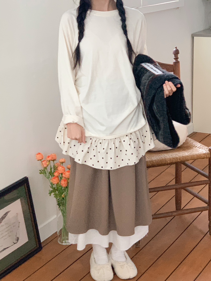 BEFORE SUNRISE韓國代購㊣女裝新品熱賣休閑時尚推薦長袖T恤BEFORE SUNRISE長袖T恤