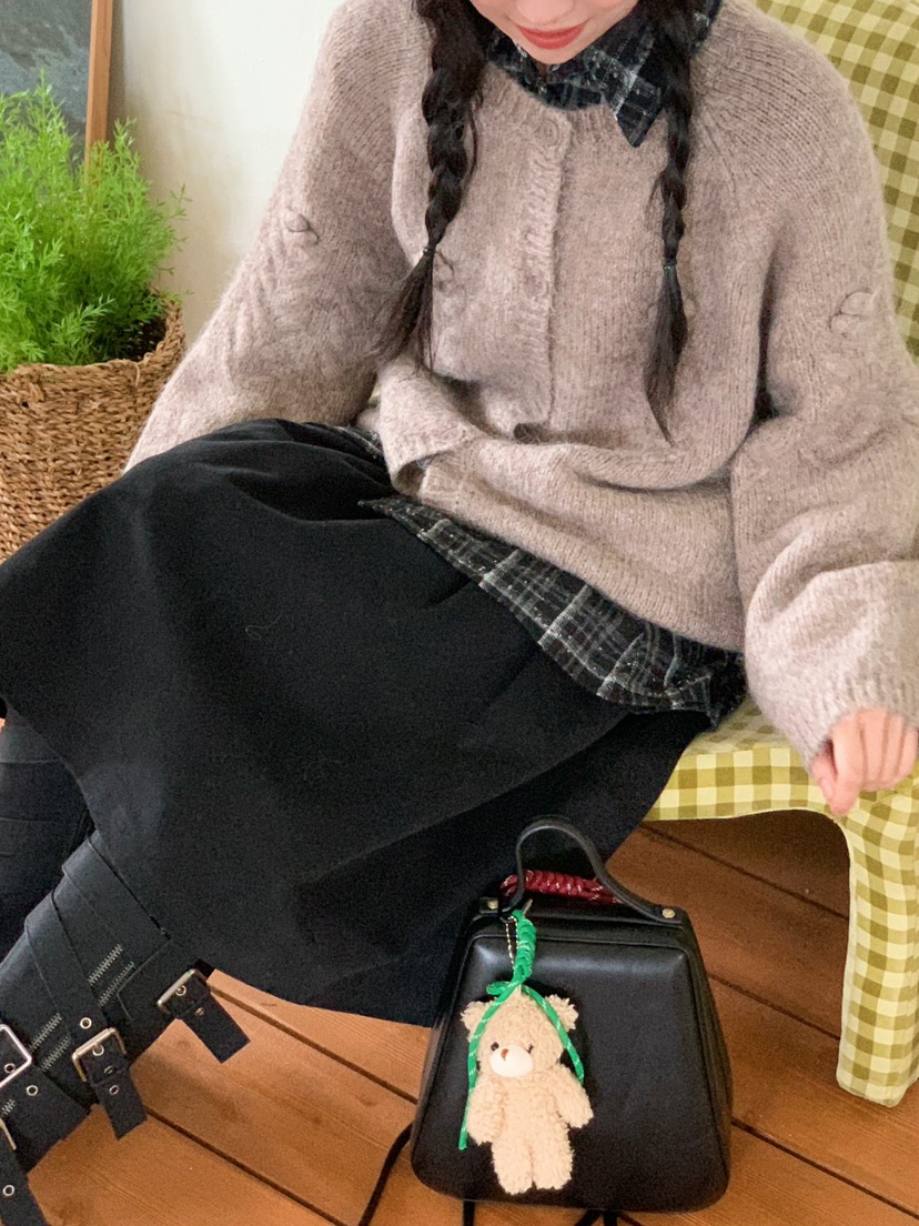 BEFORE SUNRISE東大門㊣實拍女士新品職業休閑25秋冬毛衣羊毛衫BEFORE SUNRISE毛衣