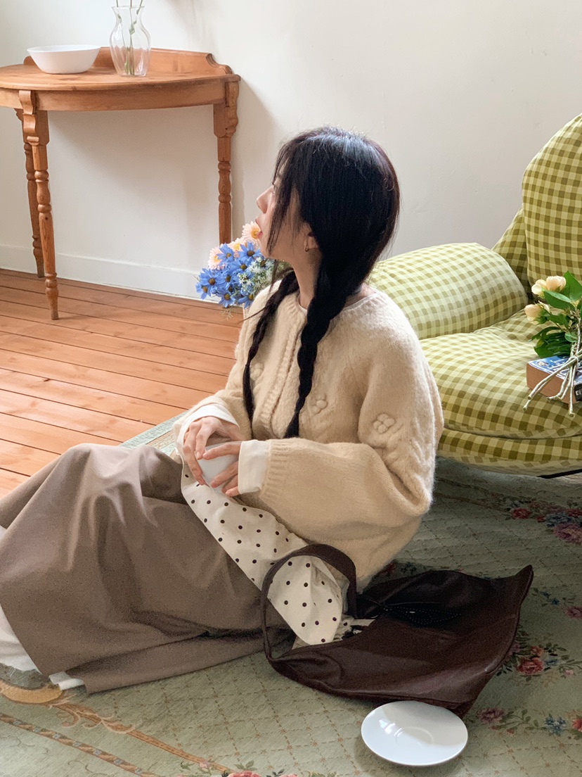BEFORE SUNRISE東大門㊣實拍女士新品職業休閑25秋冬毛衣羊毛衫BEFORE SUNRISE毛衣