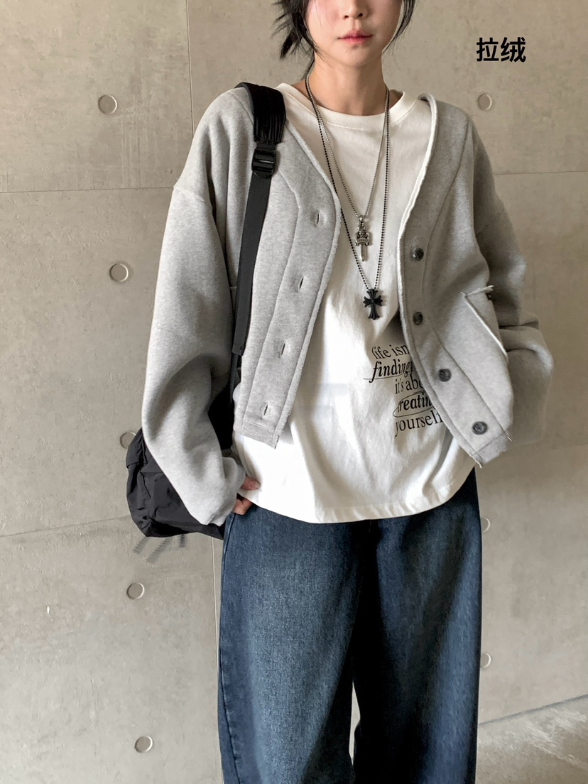DAVICHI東大門㊣代購女裝新款休閑推薦熱賣人氣職業夾克拉絨DAVICHI夾克