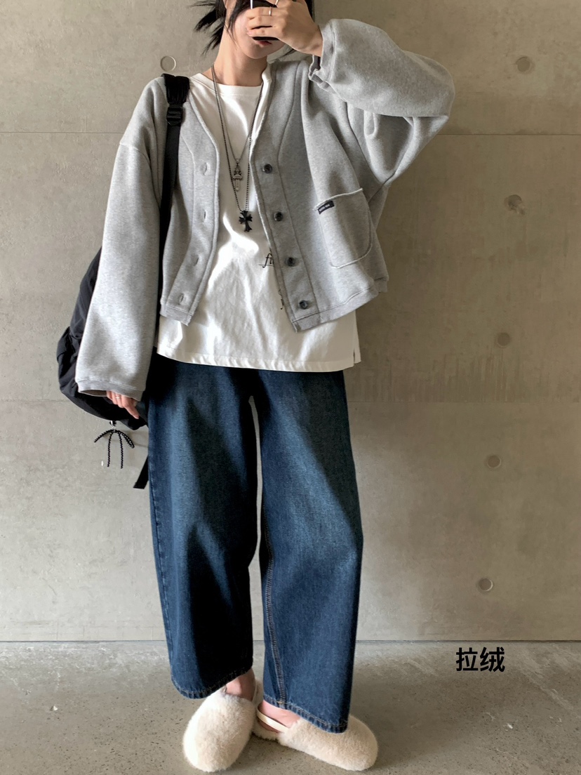 DAVICHI東大門㊣代購女裝新款休閑推薦熱賣人氣職業夾克拉絨DAVICHI夾克