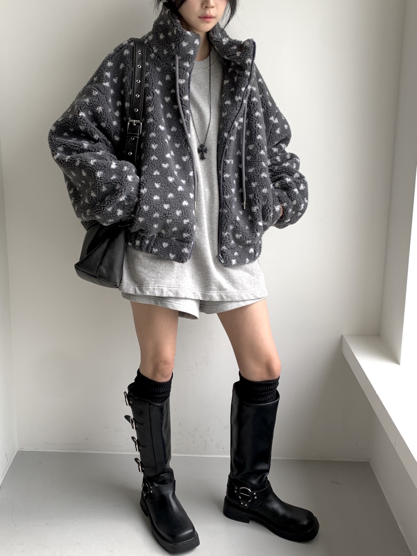 DAVICHI韓國代購㊣女士新款25秋冬職業時尚休閑人氣真品夾克DAVICHI夾克