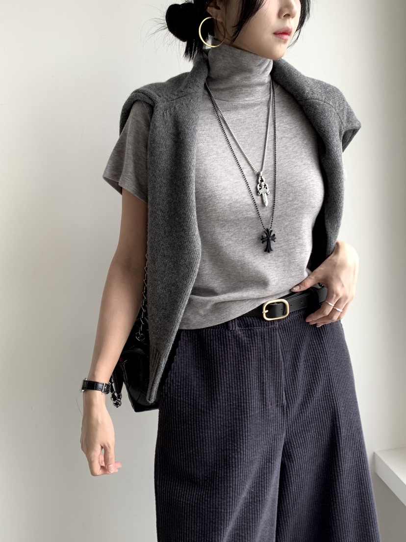 DAVICHI東大門㊣代購女裝新品推薦職業時尚25秋冬熱賣人氣T恤DAVICHIT恤