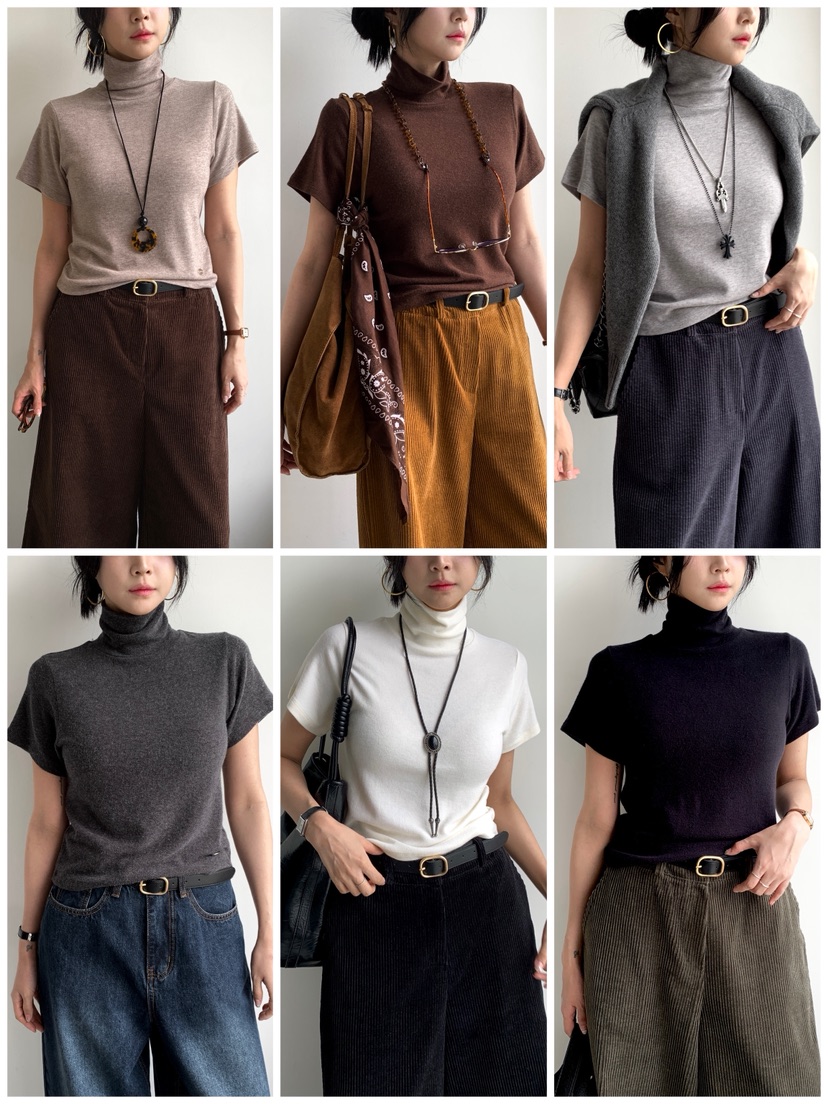 DAVICHI東大門㊣代購女裝新品推薦職業時尚25秋冬熱賣人氣T恤DAVICHIT恤