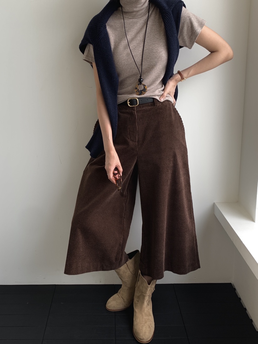DAVICHI韓國直郵㊣女士新品職業推薦熱賣人氣休閑褲含隨機腰帶DAVICHI休閑褲