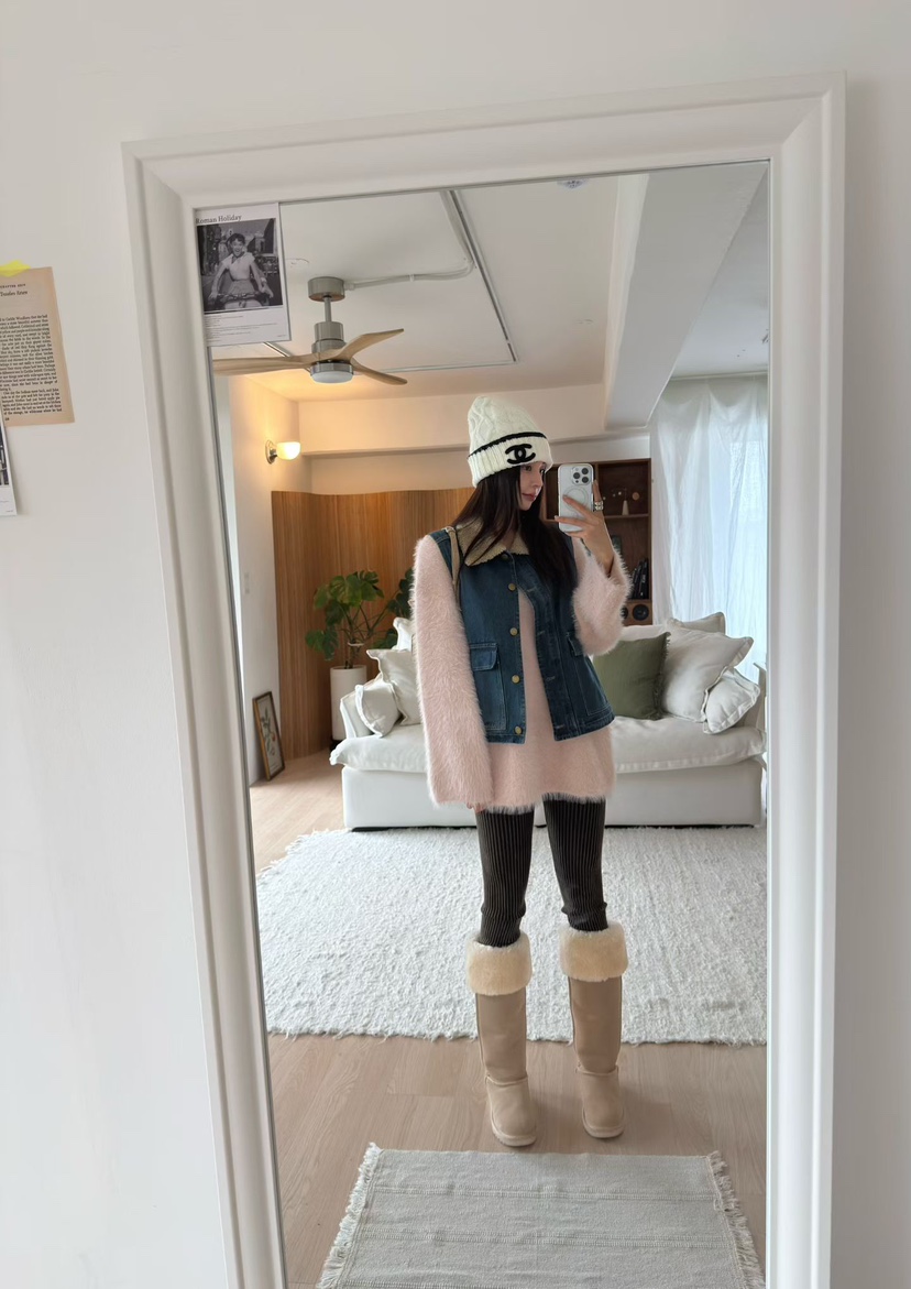 DENVER東大門㊣直郵女士新款休閑真品25秋冬職業推薦熱賣馬甲DENVER馬甲