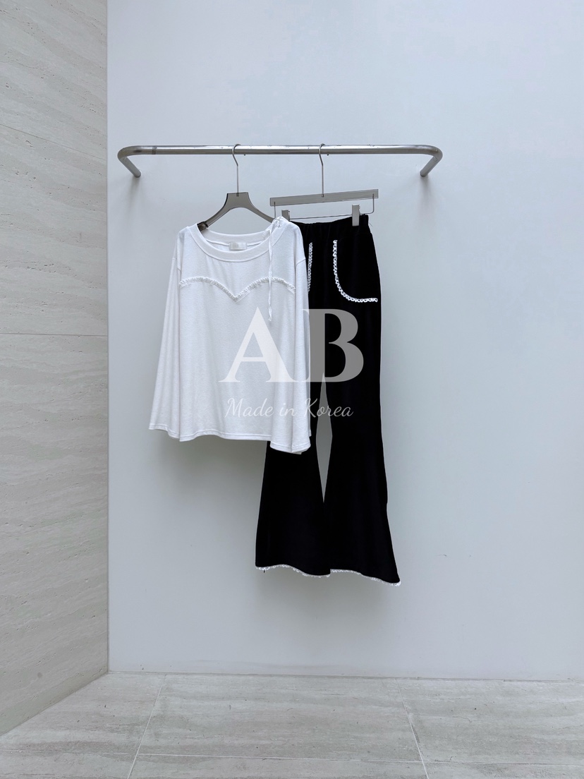 AB韓國代購㊣女裝新款人氣真品熱賣職業休閑褲天鵝絨緊身褲AB休閑褲