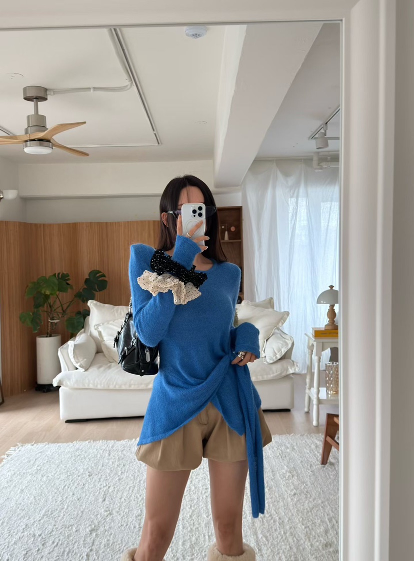 DENVER東大門㊣代購女裝新款職業推薦熱賣休閑時尚25秋冬針織衫DENVER針織衫