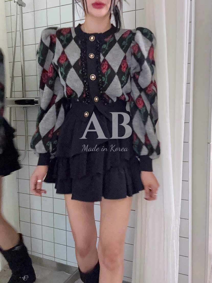 AB韓國直郵㊣女士新品人氣時尚熱賣休閑25秋冬推薦真品針織衫AB針織衫