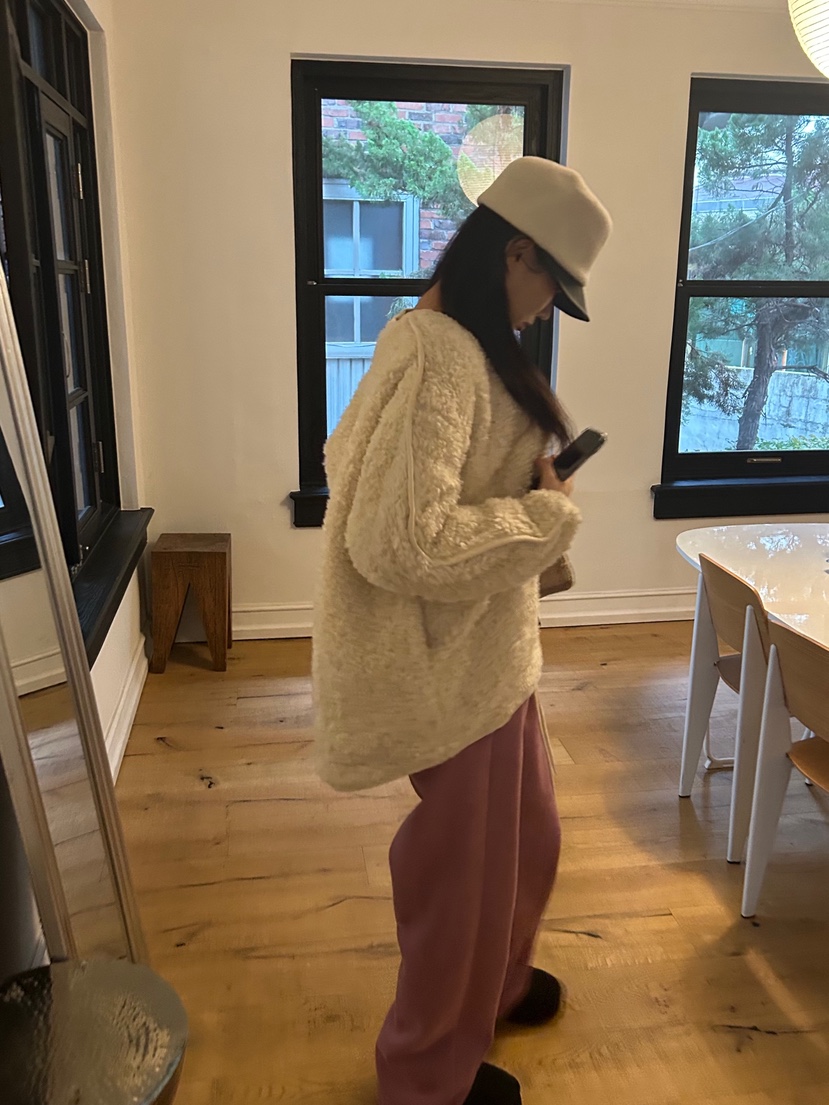 ME MO韓國代購㊣女裝新品真品熱賣職業人氣時尚夾克羊毛兜帽ME MO夾克