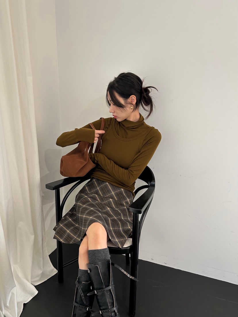 ME MO東大門㊣代購女裝新款25秋冬人氣職業吊帶背心不含內搭ME MO吊帶/背心