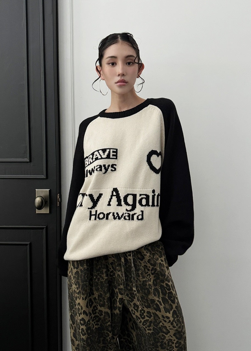 OURWAVE/OUR ROOM東大門㊣直郵女裝新品人氣25秋冬針織衫Our Wave/Our Room針織衫