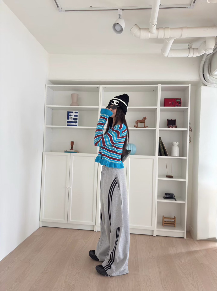 DENVER韓國代購㊣女士新款人氣推薦職業真品25秋冬休閑針織衫DENVER針織衫