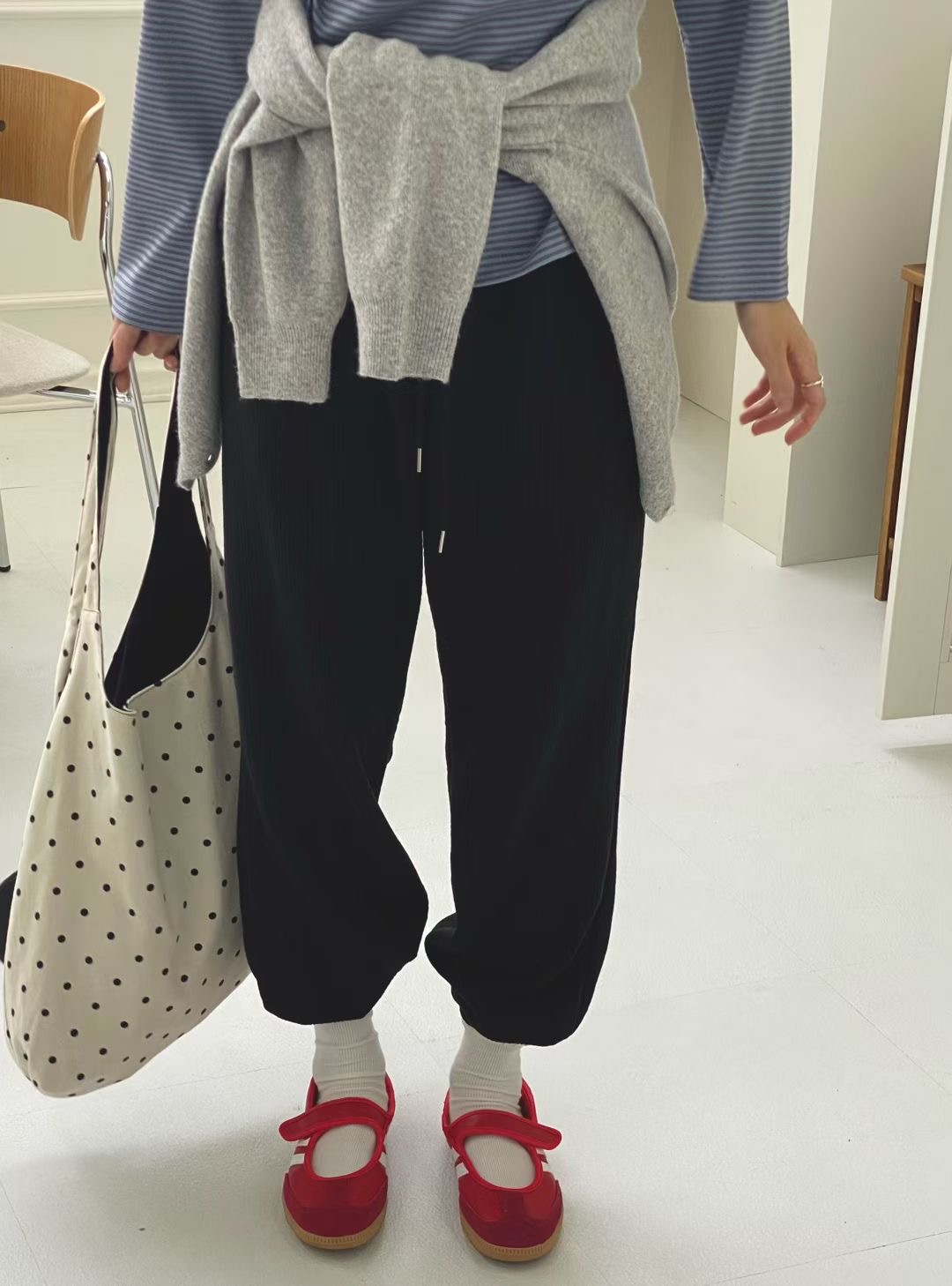 ONTHEMOOD東大門㊣直郵女士新品人氣休閑熱賣真品推薦休閑褲RIPPLE休閑褲圖色2