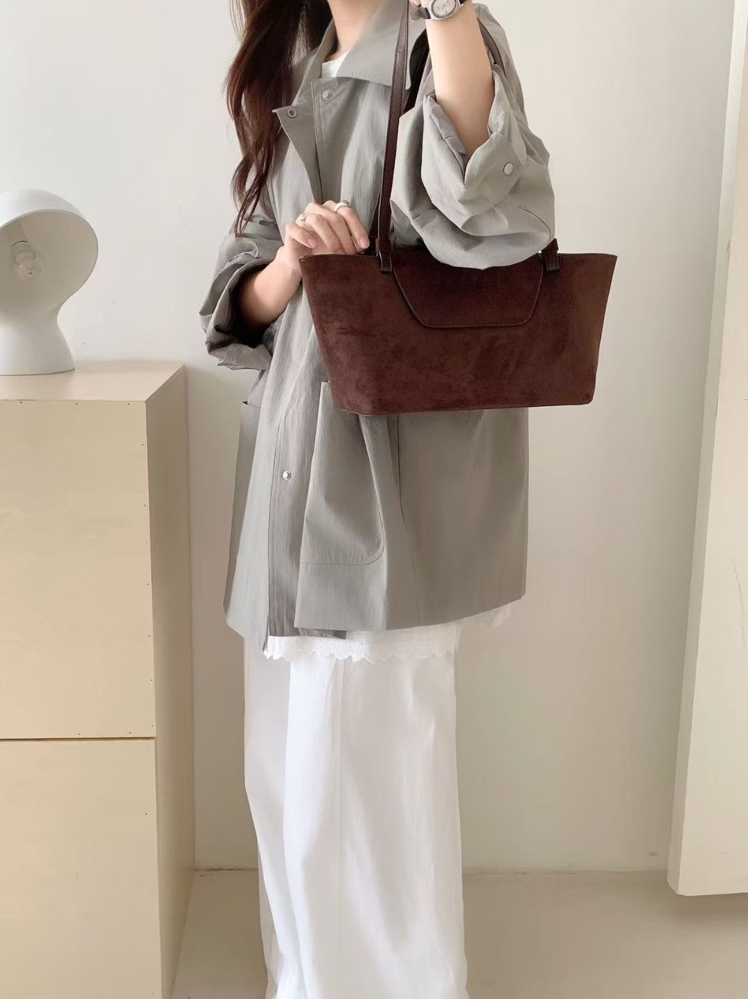 ORANGE-오렌지-OT東大門㊣代購女士新品職業休閑單肩斜跨包ORANGE單肩/斜跨包圖色4