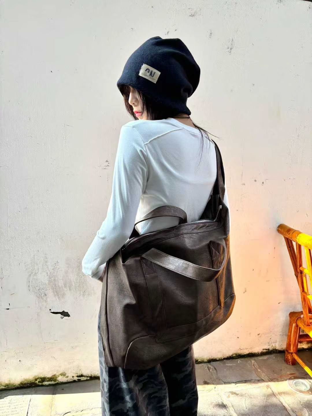 ORANGE-오렌지-OT韓國代購㊣女裝新品真品25秋冬單肩斜跨包ORANGE單肩/斜跨包圖色3