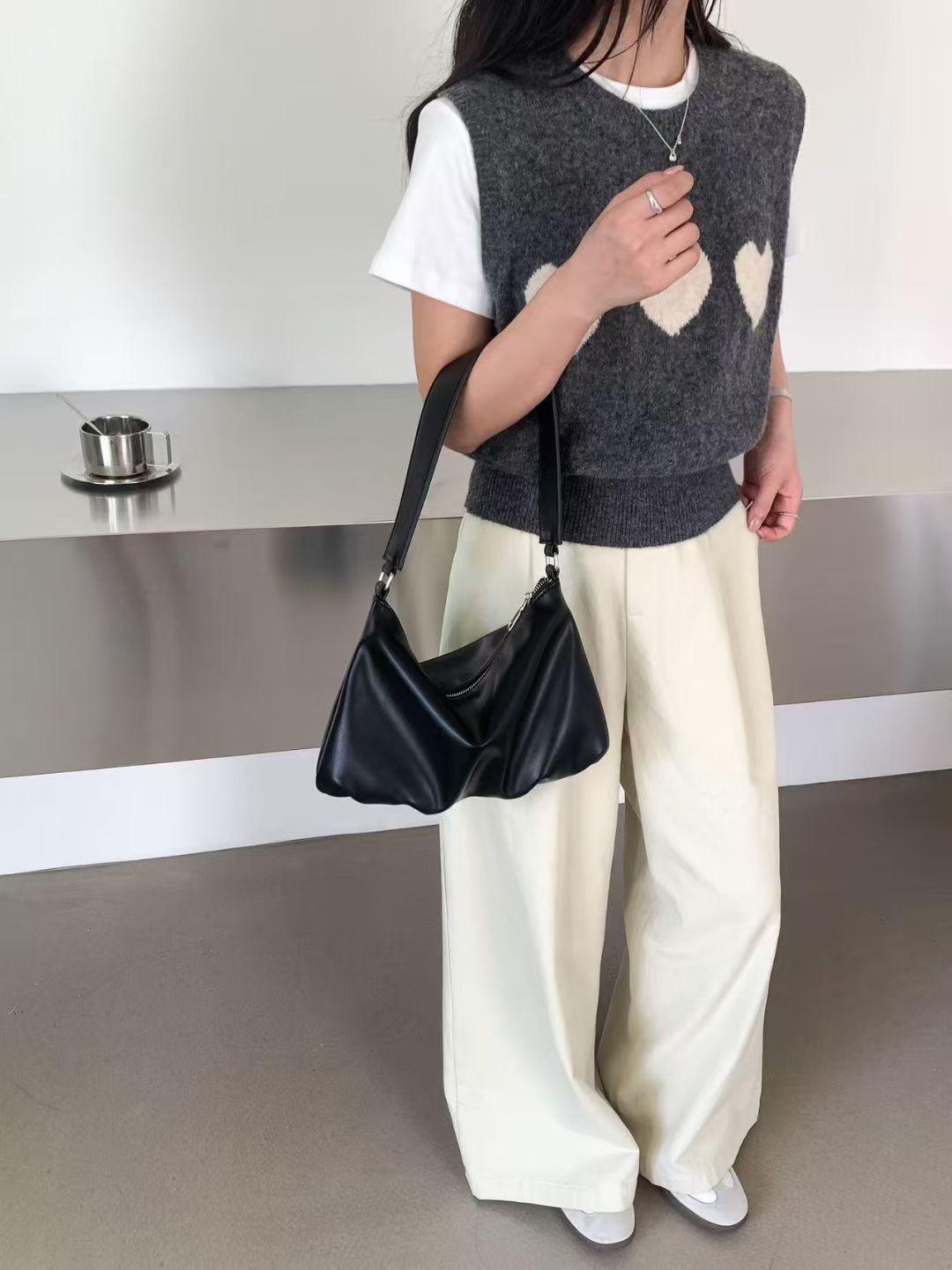 ORANGE-오렌지-OT東大門㊣直郵女裝新品25秋冬單肩斜跨包ORANGE單肩/斜跨包圖色2