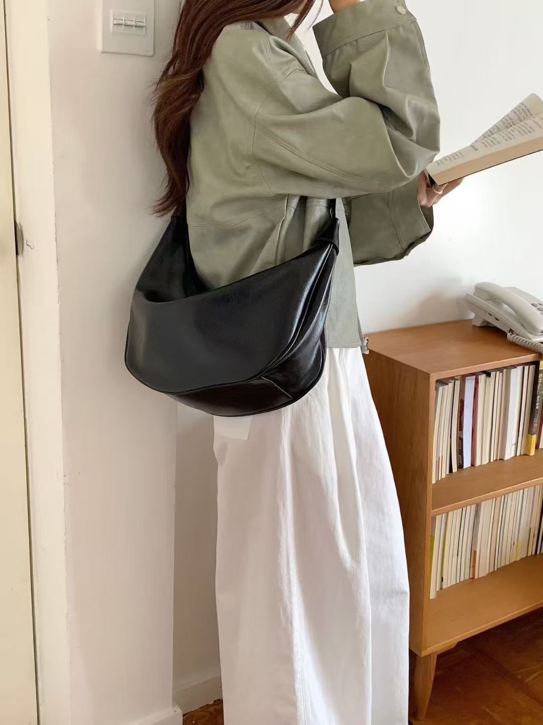 ORANGE-오렌지-OT韓國代購㊣女士新品25秋冬職業單肩斜跨包ORANGE單肩/斜跨包圖色2