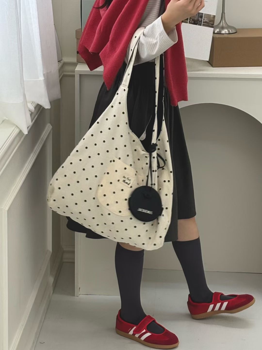 ONTHEMOOD東大門㊣代購女士新款25秋冬休閑推薦職業單肩斜跨包RIPPLE單肩/斜跨包圖色2