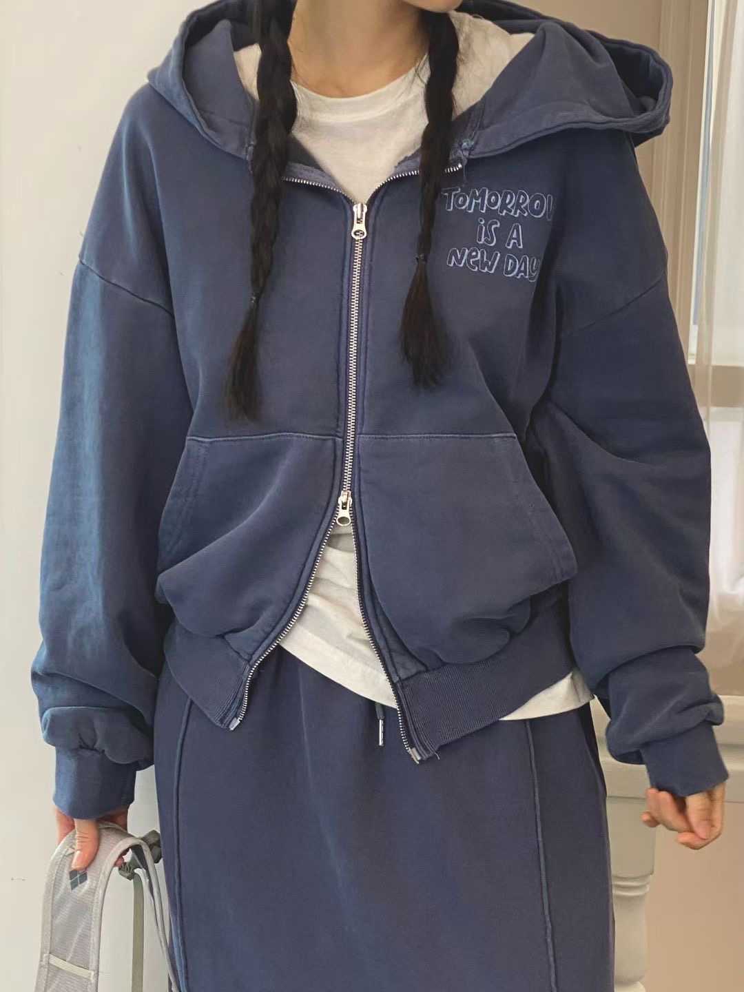 ONTHEMOOD東大門㊣實拍女士新品職業人氣25秋冬推薦時尚夾克RIPPLE夾克圖色1