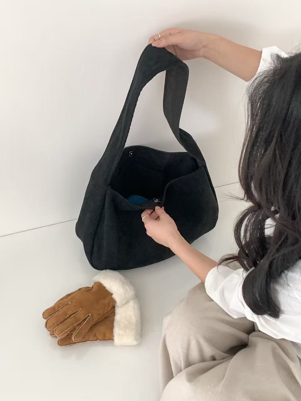 ORANGE-오렌지-OT東大門㊣直郵女士新款休閑人氣單肩斜跨包ORANGE單肩/斜跨包圖色2