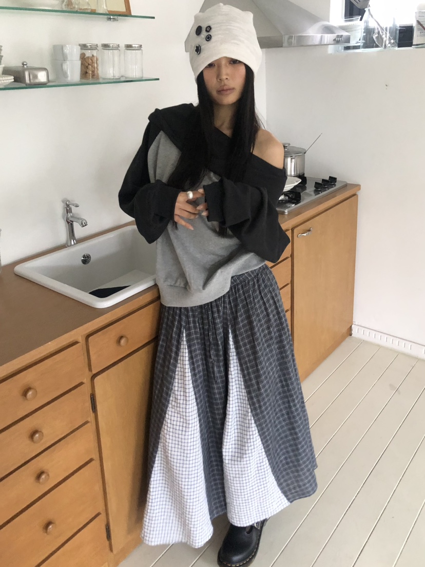FLASH東大門㊣實拍女士新款推薦時尚人氣熱賣職業真品休閑長裙FLASH長裙