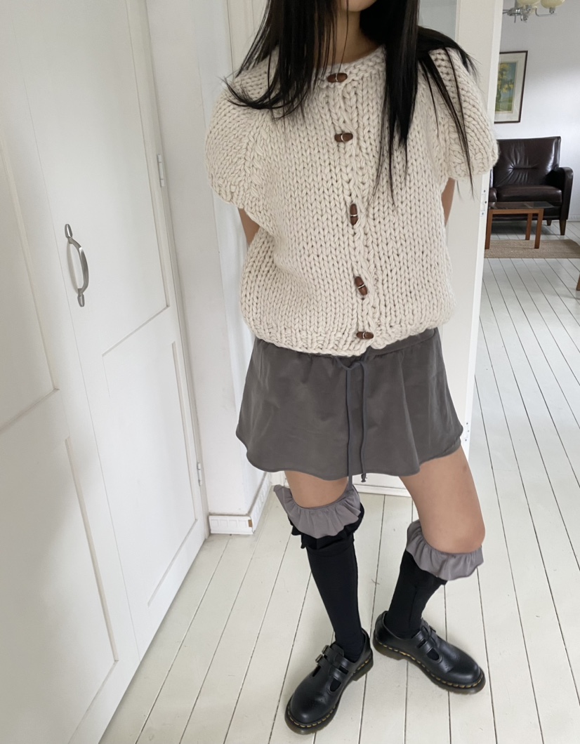 FLASH韓國代購㊣女裝新品推薦真品職業熱賣25秋冬針織衫手工FLASH針織衫