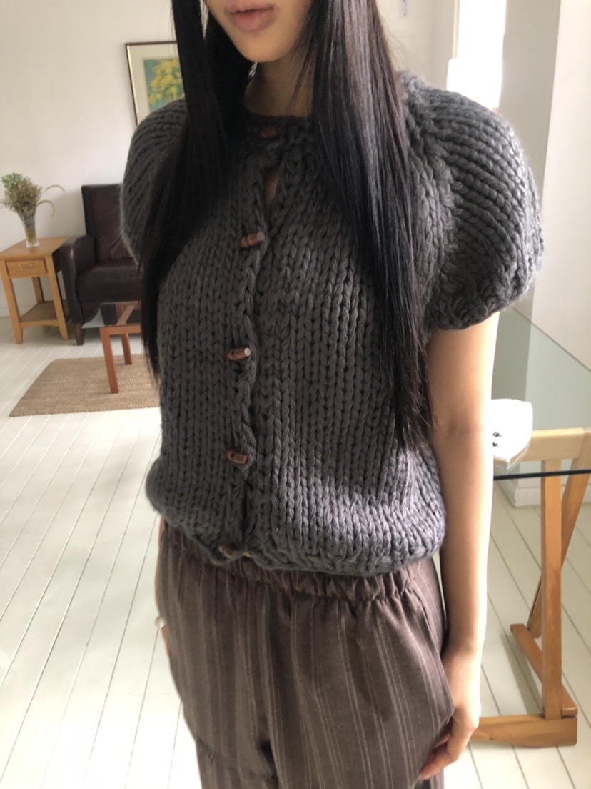 FLASH韓國代購㊣女裝新品推薦真品職業熱賣25秋冬針織衫手工FLASH針織衫
