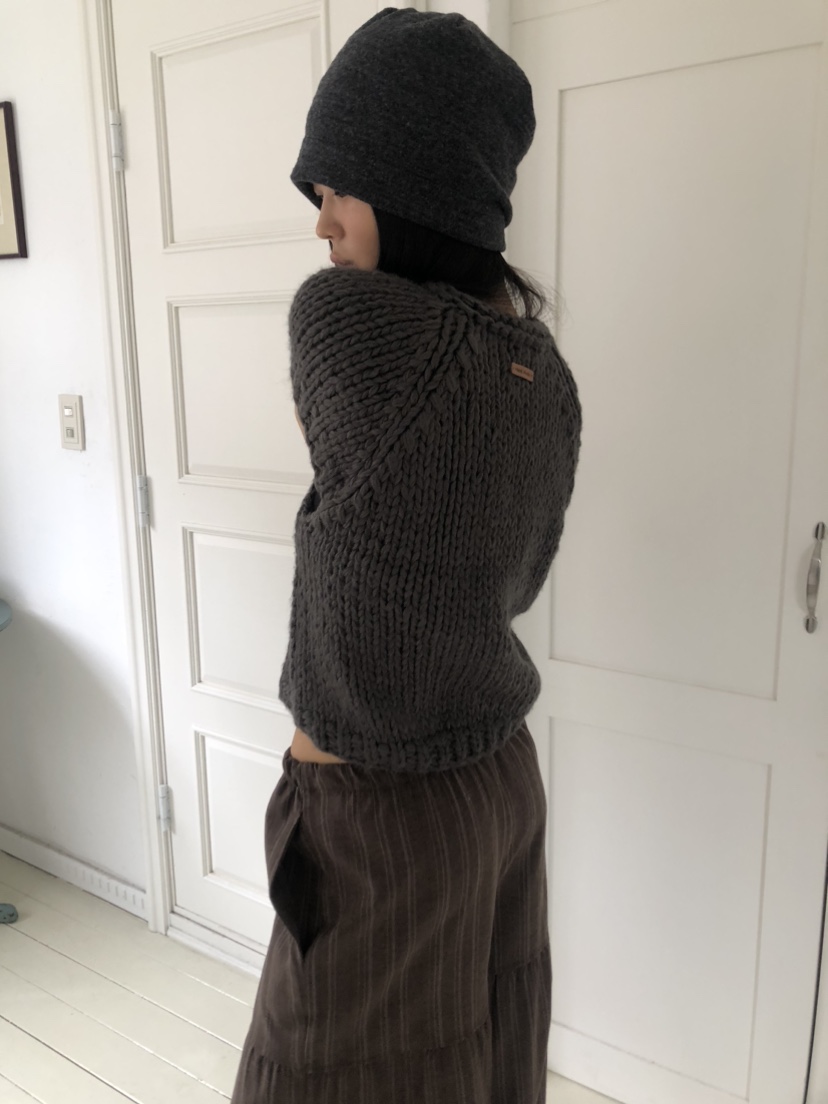 FLASH韓國代購㊣女裝新品推薦真品職業熱賣25秋冬針織衫手工FLASH針織衫