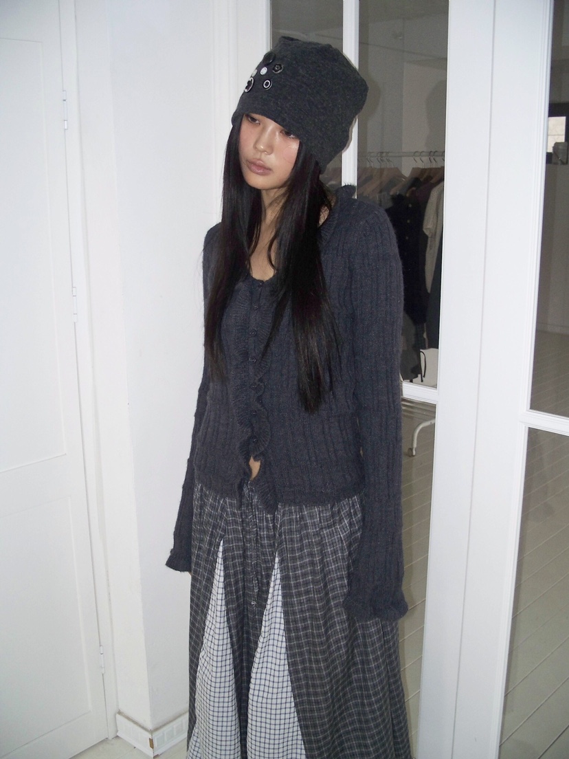 FLASH東大門㊣直郵女士新品熱賣人氣時尚25秋冬職業帽子紐扣FLASH帽子